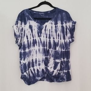 EUC tie dyed top by New Direction, size XL